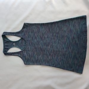Lululemon Racerback Tank - Purple Teal Multi-colored